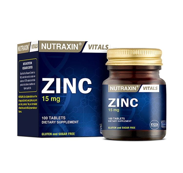 Nutraxin Zinc 15 mg 100 Tablet