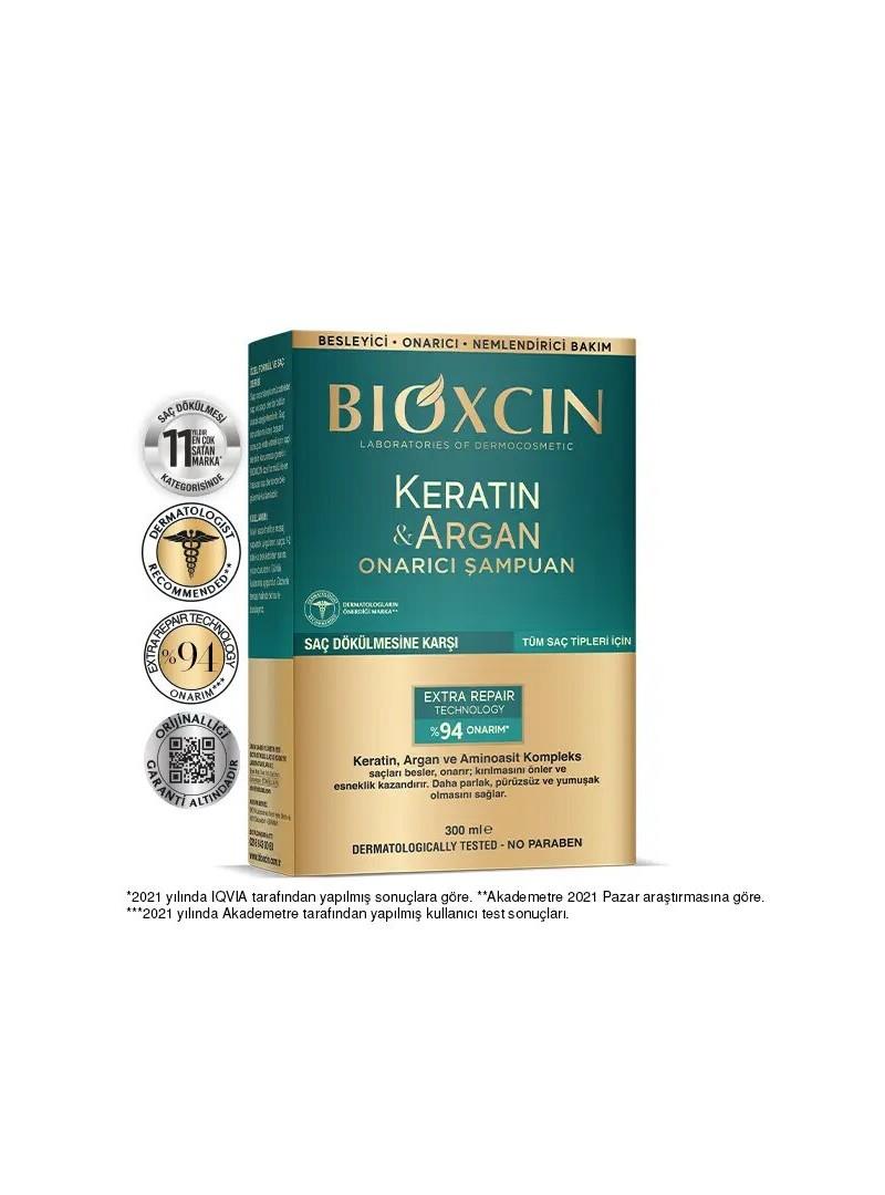 Bioxcin Şampuan Keratin Argan Onarıcı 300 ml