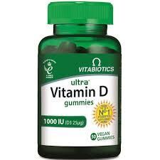 Vitabiotics Ultra Vitamin D Gummies 1000IU 50 Vegan Gummies