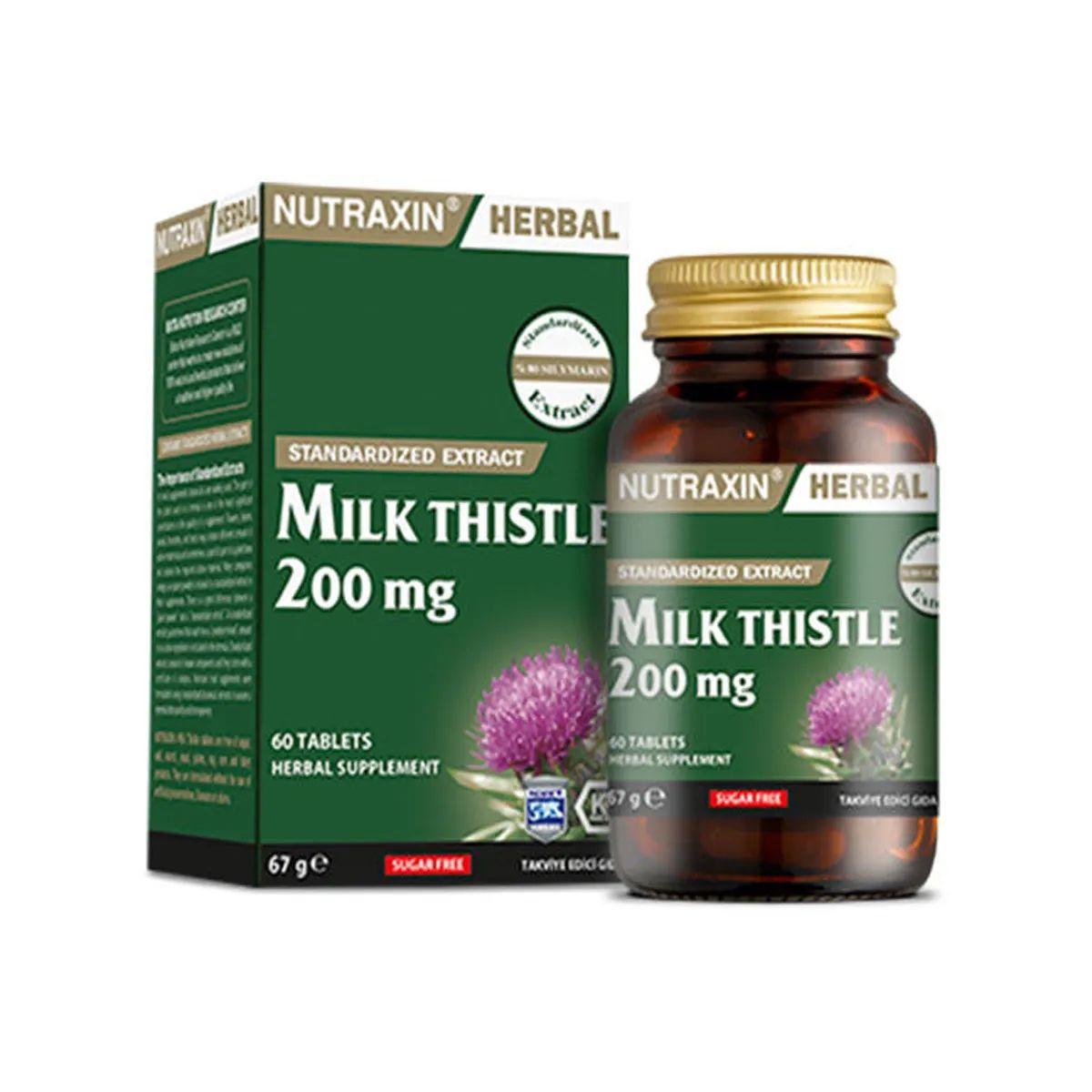 Nutraxin Milk Thistle 60 Tablet