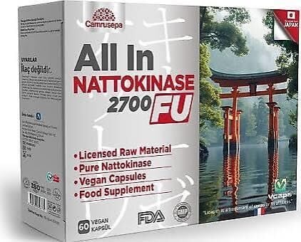 Camrusepa Nattokinase 2700 Fu 60 Kapsül