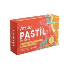 Vitago Vitamin C İzlanda Yosunu ve Zencefil Ekstresi İçeren Pastil 16'lı