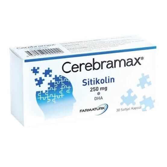 Cerebramax 250 Mg Sitikolin 30 Kapsül