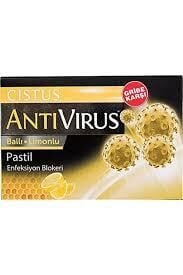 Cistus Antivirus Ballı Limonlu Pastil 10 Adet
