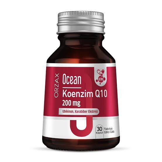 Ocean Koenzim Q10 200 mg 30 Kapsül
