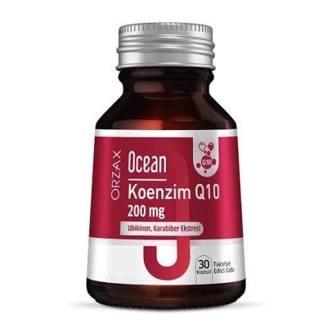Ocean Koenzim Q10 200 mg 30 Kapsül