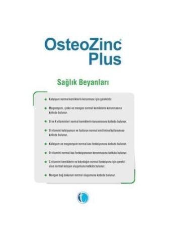 Osteozinc Plus 60 Tablet + 30 Yumuşak Kapsül