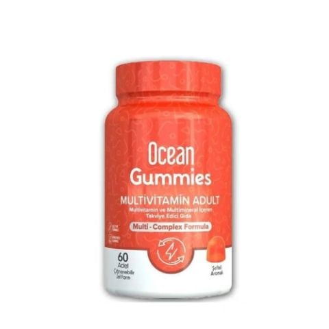 Ocean Gummies Multivitamin Adult 60 Çiğnenebilir Jel Form