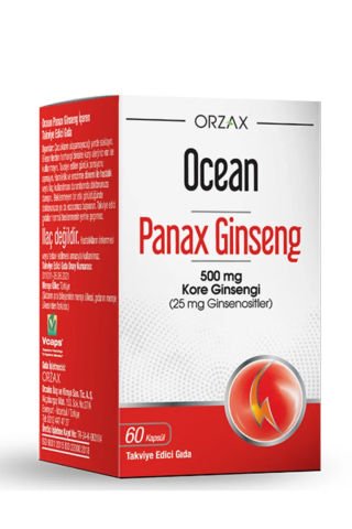 Ocean Panax Ginseng 500 mg 60 Kapsül
