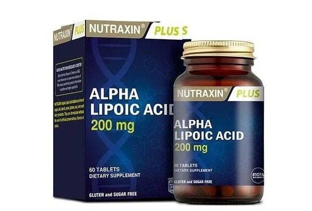 Nutraxin Alpha Lipoic Acid 200 mg 60 Tablet