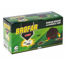 Brofar Hamamböceği ve Karınca Yemi 6'lı