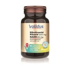 Validus Nikotinamid Ribosid 300 mg Nadh 20 mg 30 Kapsül