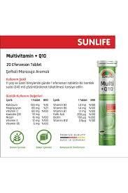 Sunlife Multivitamin Destek Seti - Multivitamin Ginseng 20 Tablet + Multivitamin Mineral Q10 20 Tablet