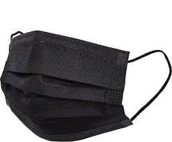 Soly 3 Katlı Full Ultrasonik Siyah Cerrahi Maske Telli 50'li