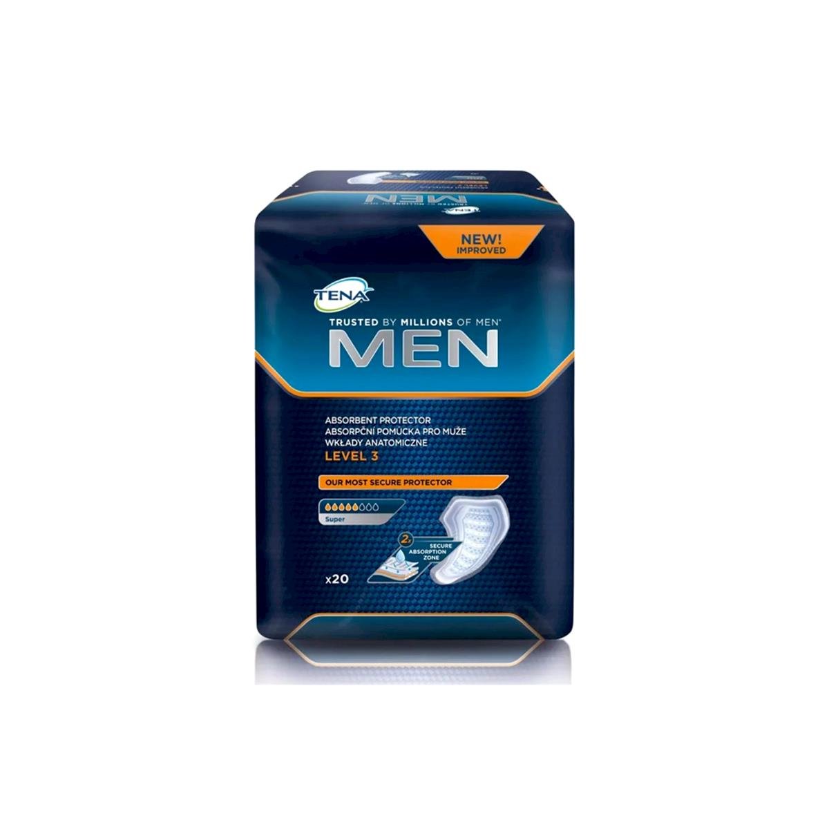 Tena Erkek Mesane Pedi Super Level 3 20'li