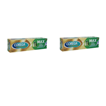 Corega Max Tutuş Ferahlık 40 gr 2 Kutu