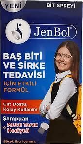 Jenbol Set - Bit Spreyi 100 ml + Çayağacı Şampuan 150 ml - Çelik Tarak Hediyeli