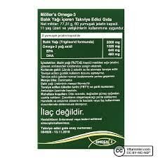 Möller's Omega 3 60 Kapsül