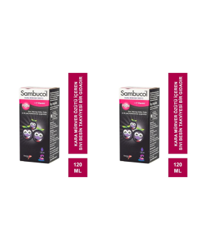 Sambucol Kids Likit 120 ml 2 Kutu