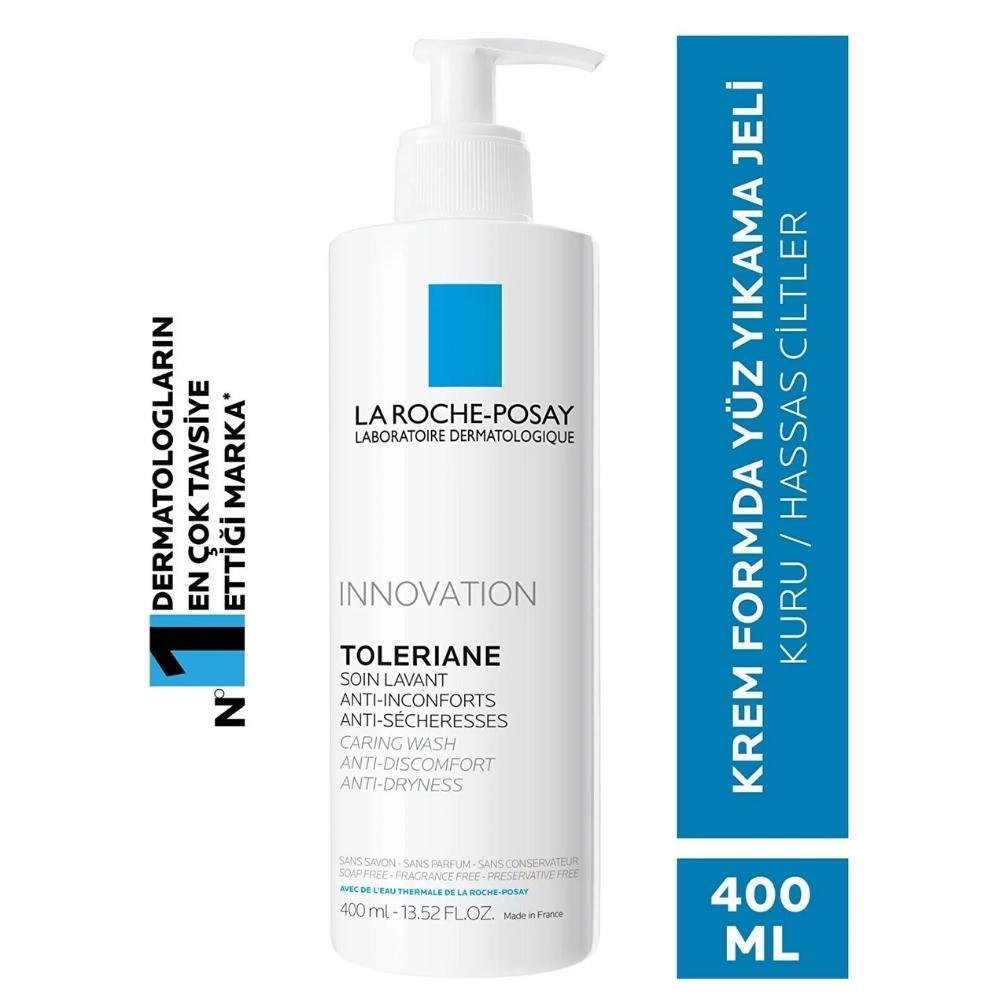 La Roche Posay Toleriane Caring Wash Nemlendirien Temizleyici Jel 400 ml