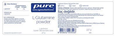 Pure Encapsulations L-Glutamine Powder 227 gr