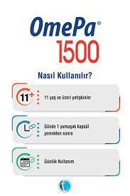 Omepa Balık Yağı 1500 mg 30 Yumuşak Kapsül