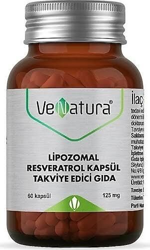 Venatura Lipozomal Resveratrol 60 Kapsül