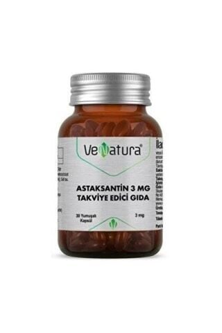 Venatura Astaksantin 3 mg 30 Kapsül