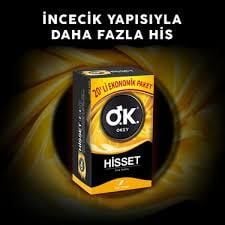 Okey Prezervatif Hisset 20'li