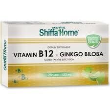 Shiffa Home Vitamin B12-Ginkgo Biloba 150 mg 28 Tablet