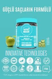 Vita Bear Strong Hair Gummy Vitamin 60'lı