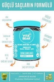 Vita Bear Strong Hair Gummy Vitamin 60'lı