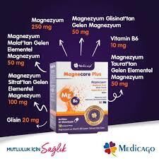 Medicago Magnecare Plus 60 Tablet 3 Al 2 Öde