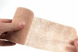 Roll Kohezif Yapışkanlı Bandaj 2,5 cm x 4,5 m