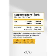 Ocean Bromelain 60 Kapsül