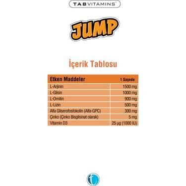 Tabvitamins Jump 30 Saşe