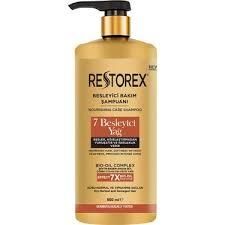 Restorex 7 Besleyici Yağ Bakım Şampuanı 900 ml