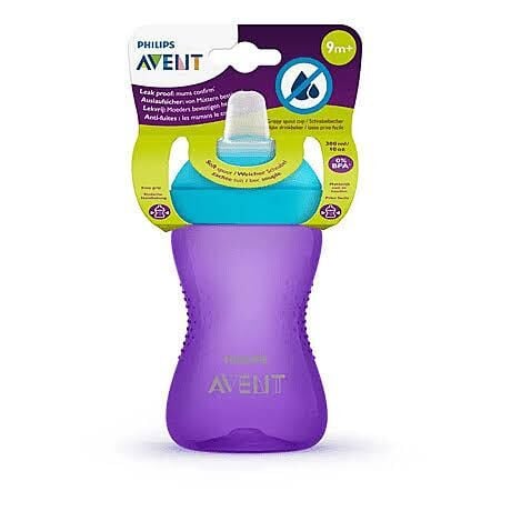 Philips Avent Yumuşak Uçlu Bardak SCF802/02 Mor 9 Ay+ 300 ml