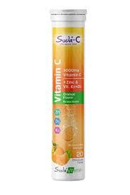 Suda Vitamin C Orange 20 Efervesan Tablet