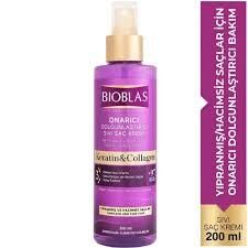 Bioblas Sıvı Saç Kremi Onarıcı Collagen Keratin 200 ml