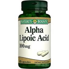Nature's Bounty Alpha Lipoic Acid 100 mg 60 Kapsül