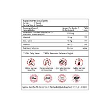 Validus AHCC Active Hexose Correlated Compound 3000 mg 120 Kapsül