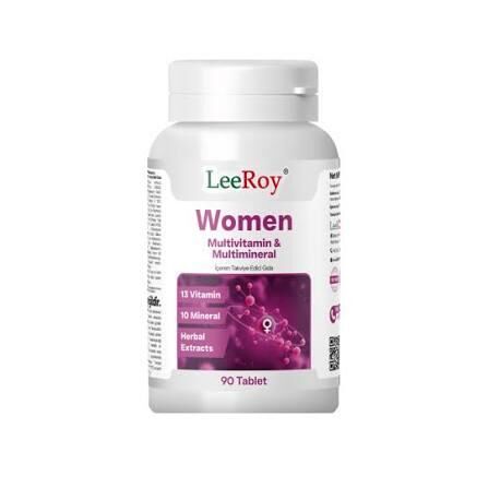 Leeroy Women Multivitamin Multimineral 90 Tablet