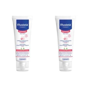 Mustela Soothing Mousturizing Cream 40 ml 2 Kutu - Hassas Ciltler İçin