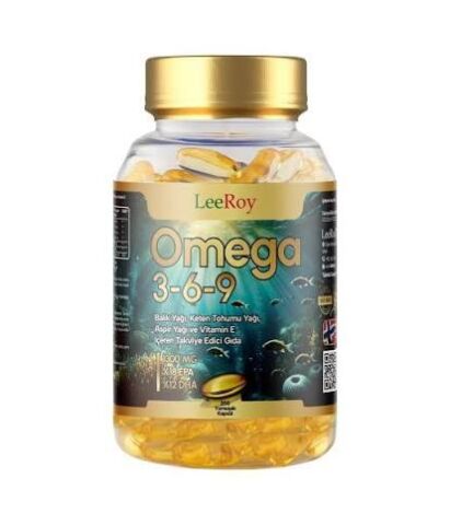 Leeroy Omega 3-6-9 Balık Yağı 220 Yumuşak Kapsül