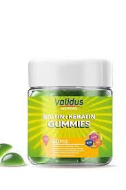 Validus Biotin Keratin 60 Gummies