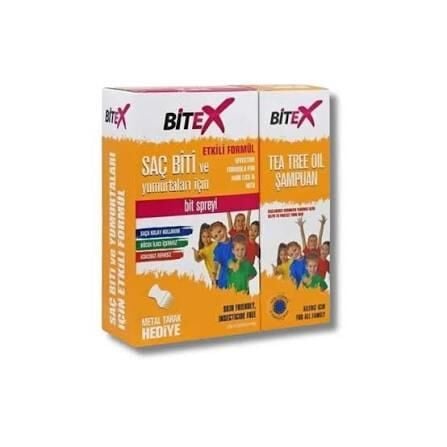 Bitex Bit Spreyi 100 ml + Şampuan 150 ml - Çelik Tarak Hediyeli