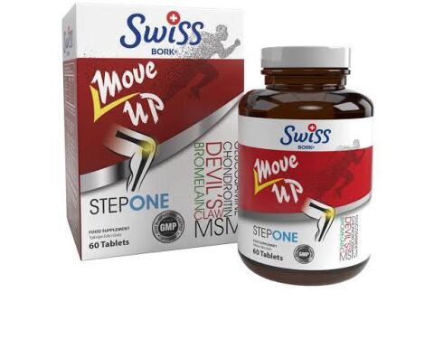 Swiss Bork Move Up Step1 Glocosam 60 Tablet