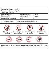 Validus Astaksantin 12 mg 30 Softgel