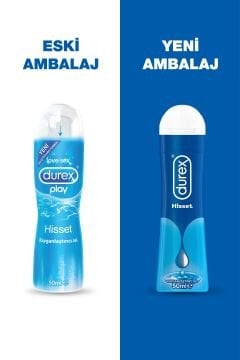 Durex Play Hisset Kayganlaştırıcı Jel 50 ml 2 Kutu